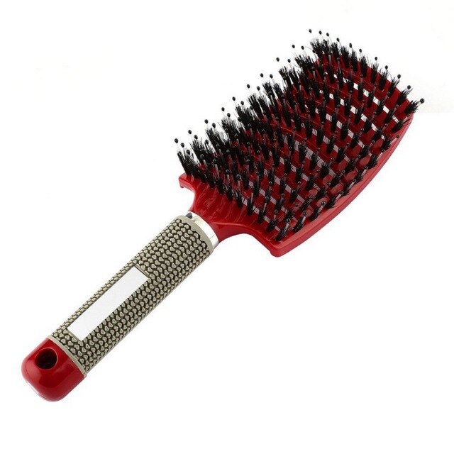 Hairbrush Bristle&amp;Nylon Detangle Styling Tools